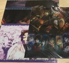 鬼滅の刃 無限城編 第一章 コラボカフェ ランチョンマットケース まとめ売り