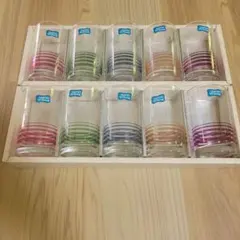 昭和レトロ　グラスセット10客