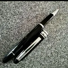 高級マイスターシルバー 163 ローラーボール　キャップ式ボールペン　18