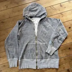 Orcival グレー フルジップパーカー