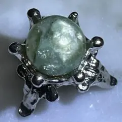マイカ 雲母 ビーズ 天然石 置物 ハンドメイド パワーストーン 穴あり