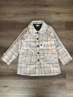 BEAMS mini チェック柄 コート 2025FW