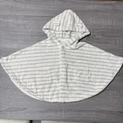 pique ジェラピケ　美品　ベビーポンチョ 80-90