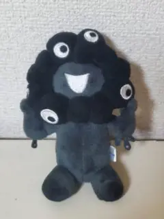 黒ミャクミャク 大阪万博 マスコット キーホルダー 座り