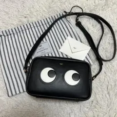 ⭐️未使用級⭐️アニヤハインドマーチ アイズ カメラバッグ ミニショルダー ブラック