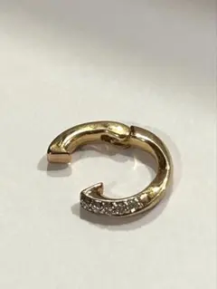 エテ　ete ハグイヤリング ビジュー 841991 イエローゴールド