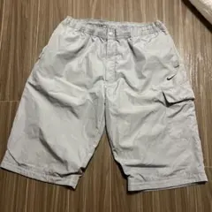 00s OLD NIKE Lサイズ ワイドナイロンカーゴショートパンツ - メルカリ