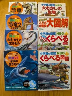 図鑑7冊 MOVE DVD付き NEO 日本の歴史動物昆虫危険生物地球のふしぎ