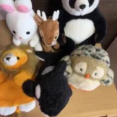 動物マスコット ぬいぐるみ アニマルパーク the world アソート2