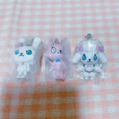 ポンポネット フィギュアキーホルダーセット