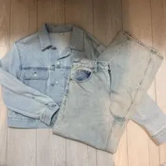 GU デニムセットアップ