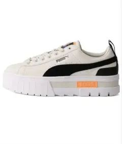 最終値下げ　PUMA プーマ ウィメンズ メイズ レザー スニーカー　24.5