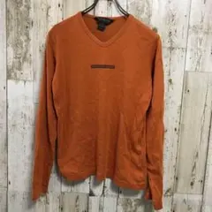 アバクロンビー ＆フィッチ 長袖 トップス カットソー オレンジ M