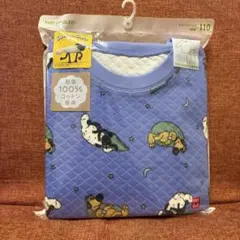 【新品未開封】ユニクロ　ひつじのショーン　キルトパジャマ　長袖　110㎝