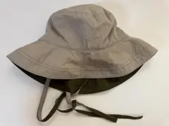 odds. リバーシブル ハット ベージュ/オリーブ