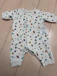 UNIQLO カラフル模様ロンパース 60