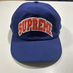 Supreme アーチロゴ キャップ ブルーのサムネイル