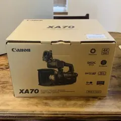 Canon XA70 業務用デジタルビデオカメラ SonyECM-678付 - メルカリ