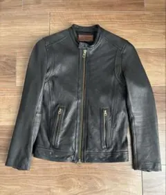 JACKROSE ANTIQUE シングルライダース ジャケット ブラック - メルカリ