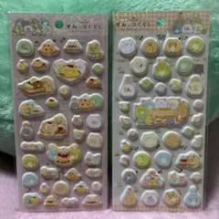 すみっコぐらし　たぬきのまんまるレストラン　ふにふにシール