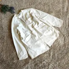 【ページボーイ】ジャケット/イエロー/F/レディース/オフィス/シンプル/長袖のサムネイル