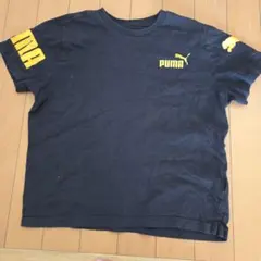 PUMA ブラック イエロー Tシャツ