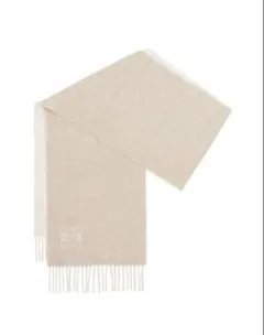 LOEWE / バイカラー アナグラム リバーシブルマフラー