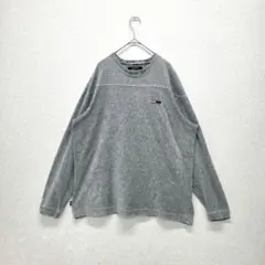 トミージーンズ トップス トレーナー スウェット カットソー グレー M