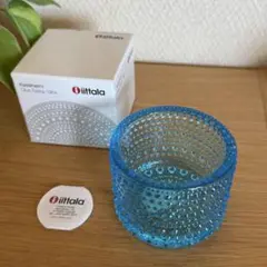 イッタラ カステヘルミ　キャンドルホルダー 64mm ライトブルー
