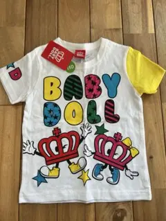 新品未使用　タグ付き　ベビードール　半袖Tシャツ　110