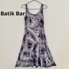 【M】Batik Bar タイダイ柄 ノースリーブ ワンピース タンクトップ