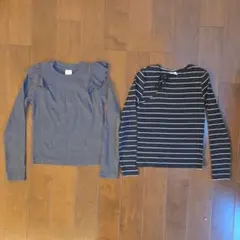 ZARA 長袖カットソー　2枚 140cm