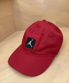 ナイキ NIKE ジョーダン YOUTH ユース 赤キャップ美品のサムネイル