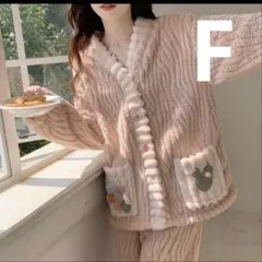 着る毛布 上下 レディース もこもこ 部屋着　暖かい　ルームウエア