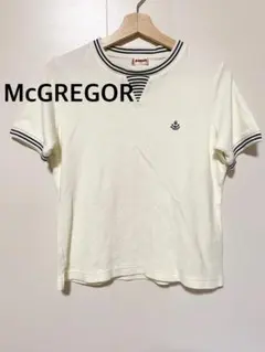 McGREGOR マックレガー　半袖Tシャツ 半袖トップス　アイボリー　L