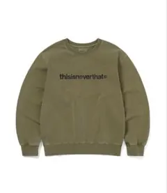 thisisneverthat ブラウン スウェット Mサイズ - メルカリ