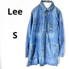Lee リー デニムシャツワンピース　ワンピース　チュニック　金ボタン　S