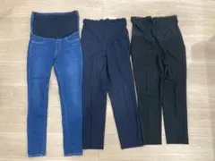 UNIQLO マタニティパンツ 3点セット