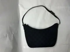 美品GUCCIグッチ ブラック ショルダーバッグレザー 保存袋・ショップカード付
