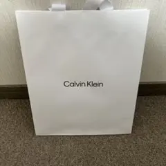 Calvin Klein ショップ袋 紙袋 ホワイトのサムネイル