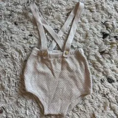 ZARA ストラップ ロンパース ブルマ 9-12m 80