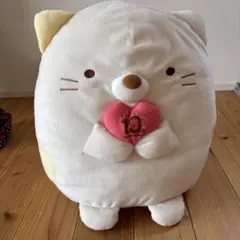 すみっこぐらし　 ばんざいふわふわぬいぐるみXL プレミアム ねこ　タグ付き すみっコぐらし ばんざいふわふわぬいぐるみXL プレミアム ねこ