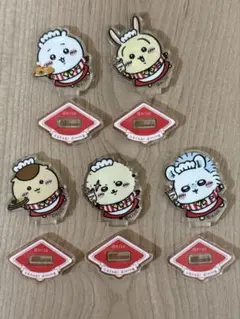 ちいかわレストラン　アクリルスタンド 5点セット