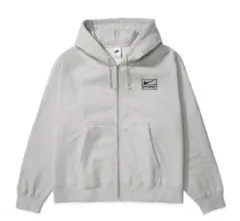 Nike x Stussy グレー ジップアップパーカー