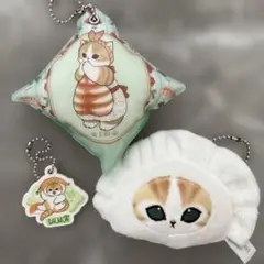 mofusand マスコット　キーホルダー　セット