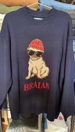 CIAOPANIC TYPY アニマルアソート柄ニット 犬　ニットセーター