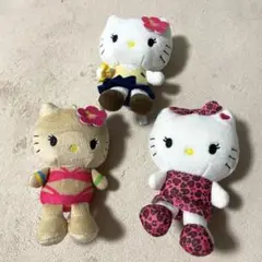 キティ　XOXOギャル　マスコット　3点セット