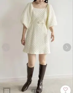 RANDA ワンピース　白