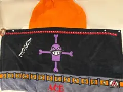 USJ ユニバーサルスタジオジャパン ワンピース エース フード付きタオル