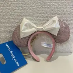 カチューシャキーホルダーキーチェーン東京ディズニーリゾート限定ミニーピンク